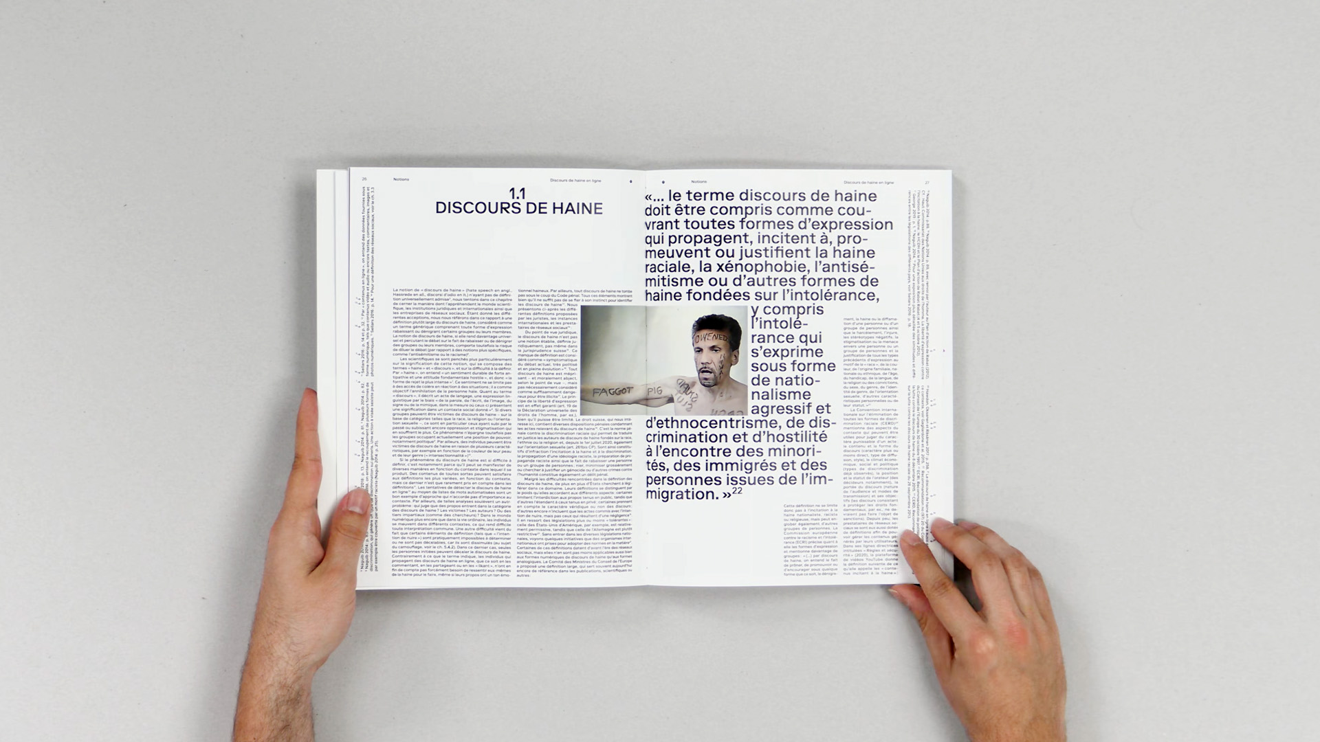 Discours de haine en ligne